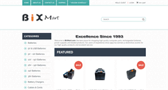 Desktop Screenshot of bixmart.com
